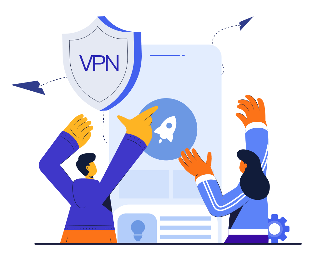 快连 VPN 极速连接界面
